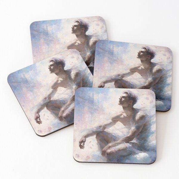 Item preview, Ethereal Dream – Celestial Male Fine Art Print designed and sold by gayishdesign.