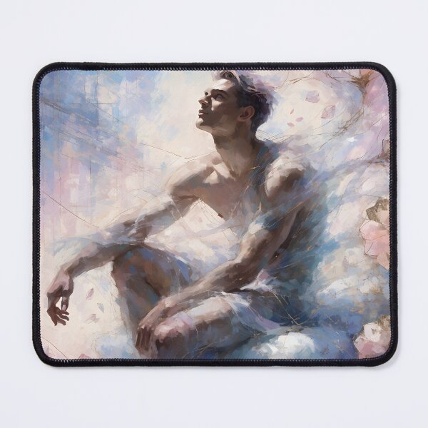 Item preview, Ethereal Dream – Celestial Male Fine Art Print designed and sold by gayishdesign.