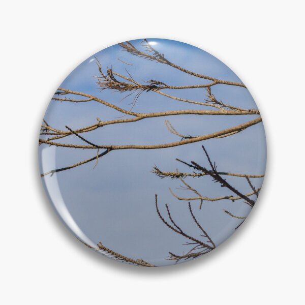 Item preview, Bare Tree Branches Against Blue Sky With Minimal Winter Silhouette And Calm Mood designed and sold by Nmallia.