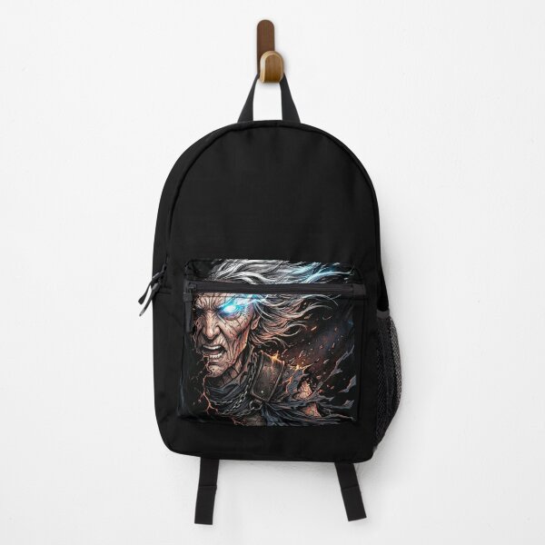 Item preview, Undead Sorcerer Gritty Dark Fantasy - Heavy Metal Art Print designed and sold by MCHDesignST.