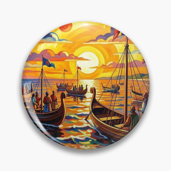 Item preview, The Vikings Land designed and sold by George Hutton Hunter.