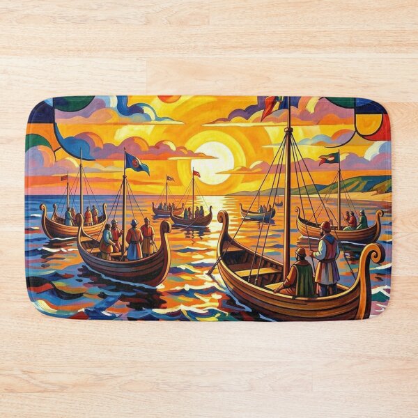 Item preview, The Vikings Land designed and sold by George Hutton Hunter.