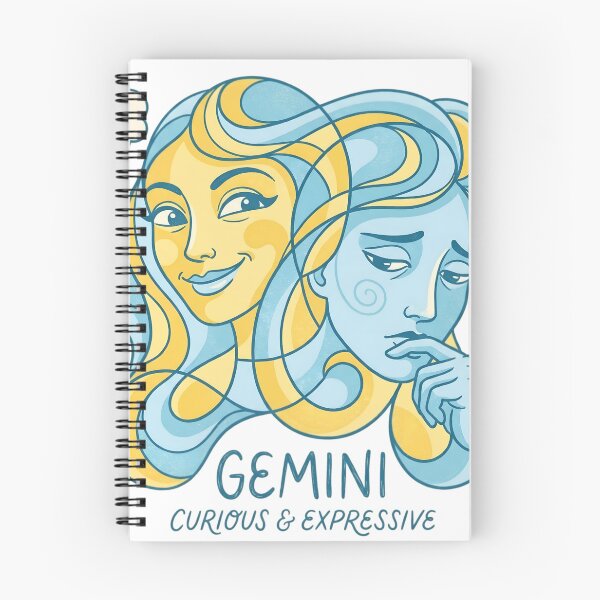 Item preview, Daily Horoscopes Gemini Zodiac Sign | Curious & Expressive Twins Design | Astrology Lover Gift designed and sold by Bhaskar Digital Art.