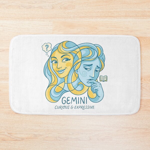 Item preview, Daily Horoscopes Gemini Zodiac Sign | Curious & Expressive Twins Design | Astrology Lover Gift designed and sold by Bhaskar Digital Art.