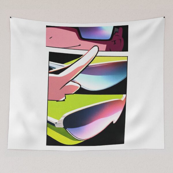 Item preview, Fashion - Futuristic glasses, Designer style and chromatic gradient designed and sold by Reverso-Design.