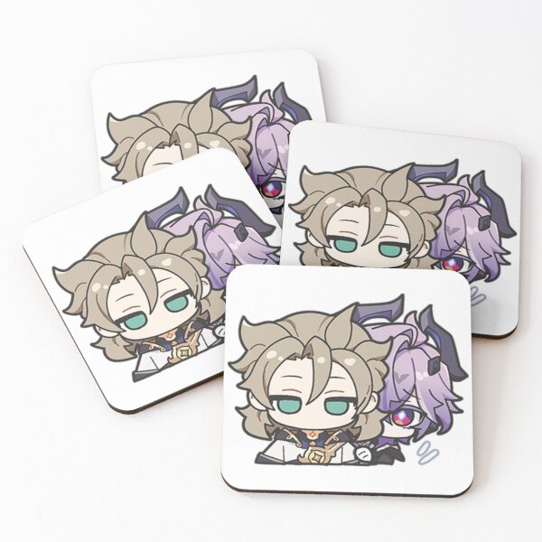 Item preview, Albedo and Durin chibi designed and sold by Lauwuuh.