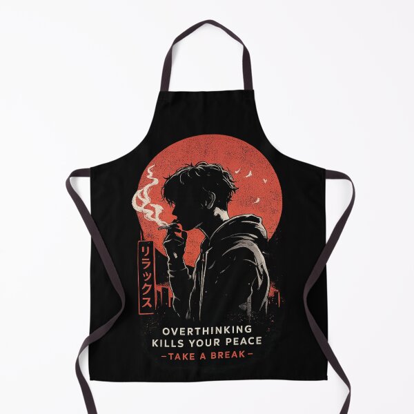 Item preview, Overthinking Kills Your Peace | Dark Aesthetic Streetwear Graphic  designed and sold by T-ShirtTerrace.