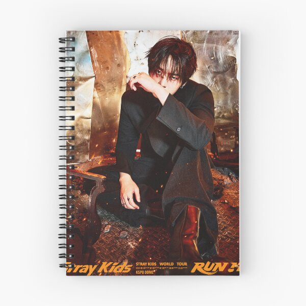 Item preview, Lee Know Stray Kids World Tour RUN IT TEASER IMAGE poster han bang chan changbin felix hyunjin seungmin IN kpop skz skzoo you make stray kids stay comeback  designed and sold by Kpop-Noona.