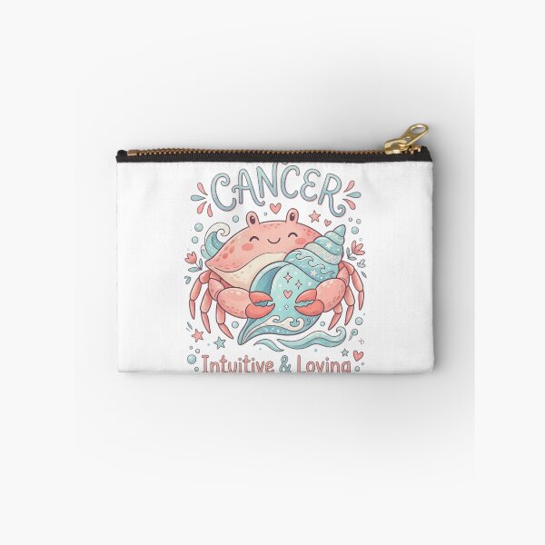 Item preview, Daily Horoscopes Cute Cancer Zodiac Crab | Intuitive & Loving Sign | Kawaii Astrology Design designed and sold by Bhaskar Digital Art.