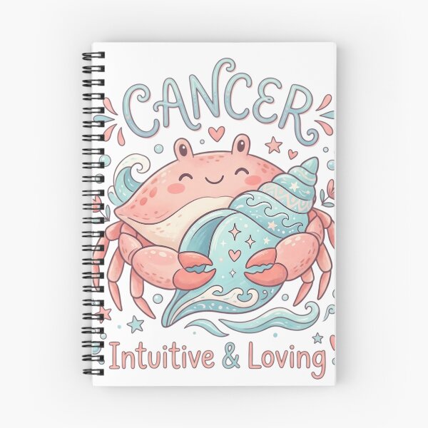 Item preview, Daily Horoscopes Cute Cancer Zodiac Crab | Intuitive & Loving Sign | Kawaii Astrology Design designed and sold by Bhaskar Digital Art.