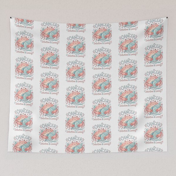 Item preview, Daily Horoscopes Cute Cancer Zodiac Crab | Intuitive & Loving Sign | Kawaii Astrology Design designed and sold by Bhaskar Digital Art.