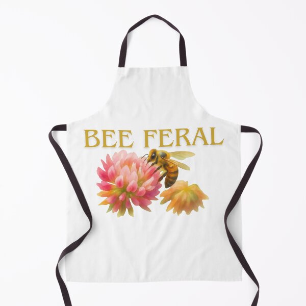 Item preview, Bee Feral — Bee & Clover Watercolor designed and sold by Feral Vibes.