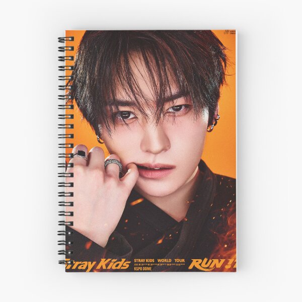 Item preview, Lee Know Stray Kids World Tour RUN IT TEASER IMAGE poster han bang chan changbin felix hyunjin seungmin IN kpop skz skzoo you make stray kids stay comeback  designed and sold by Kpop-Noona.