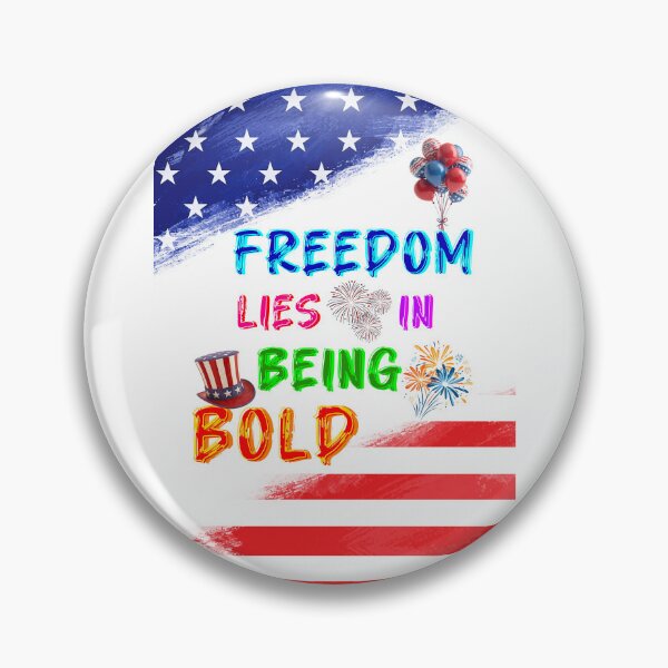 Item preview, Freedom Lies In Being Bold designed and sold by bitcgiantcrab7.