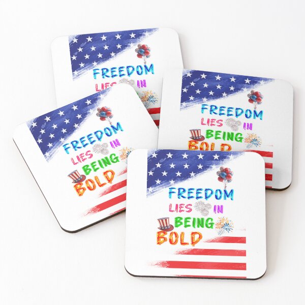 Item preview, Freedom Lies In Being Bold designed and sold by bitcgiantcrab7.