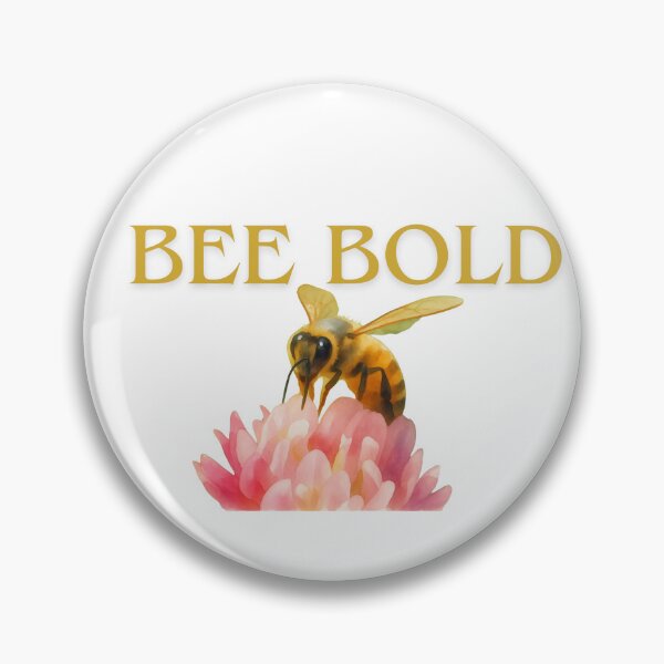Item preview, Bee Bold — Bee & Clover Watercolor designed and sold by Feral Vibes.