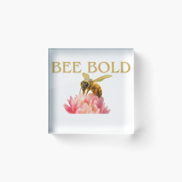 Item preview, Bee Bold — Bee & Clover Watercolor designed and sold by Feral Vibes.