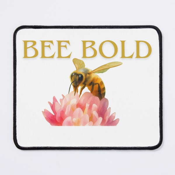 Item preview, Bee Bold — Bee & Clover Watercolor designed and sold by Feral Vibes.
