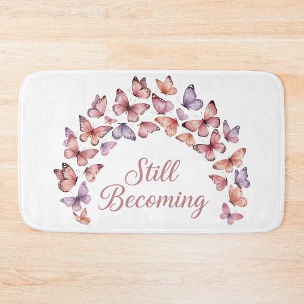 Item preview, Still Becoming — Butterfly Self Love Gift for Her Healing Era designed and sold by DreamelleStudio.