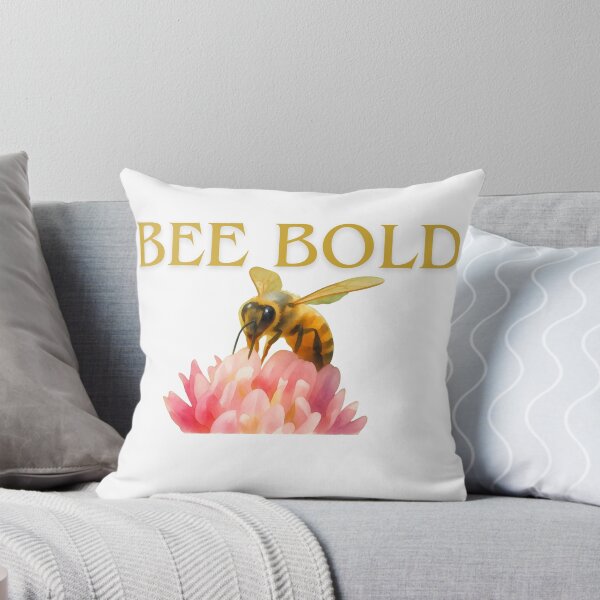 Item preview, Bee Bold — Bee & Clover Watercolor designed and sold by Feral Vibes.