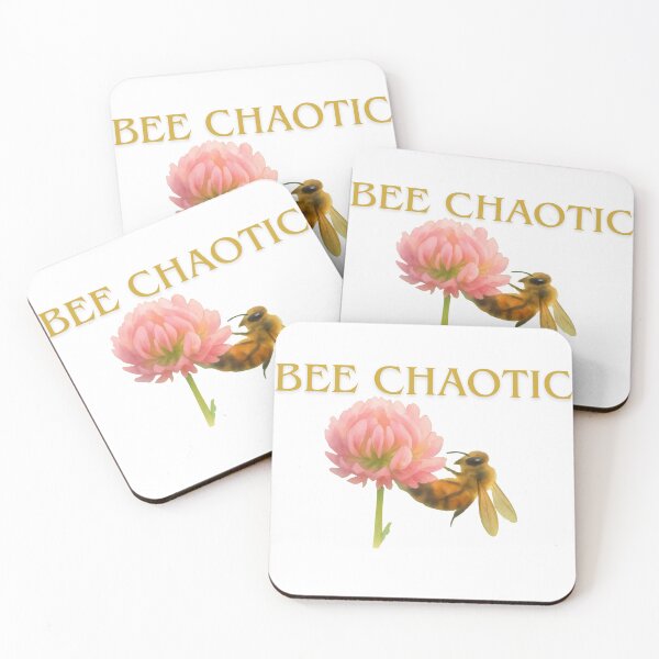Item preview, Bee Chaotic — Bee & Clover Watercolor designed and sold by Feral Vibes.