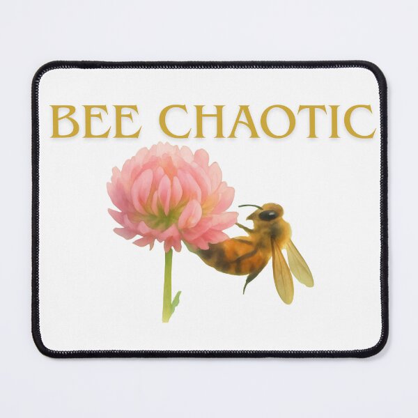 Item preview, Bee Chaotic — Bee & Clover Watercolor designed and sold by Feral Vibes.