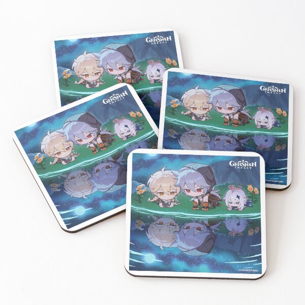 Item preview, Aether, Razor and Paimon designed and sold by Lauwuuh.