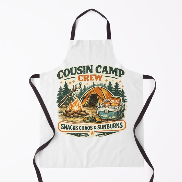 Item preview, Cousin Camp Crew Snacks Chaos And Sunburns designed and sold by Concrete Coffee Studio.