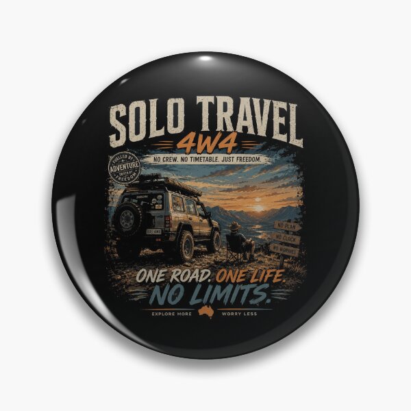 Item preview, Solo Travel 4WD No Crew No Timetable Just Freedom Australian Overlanding Adventure designed and sold by Yellowriversss.