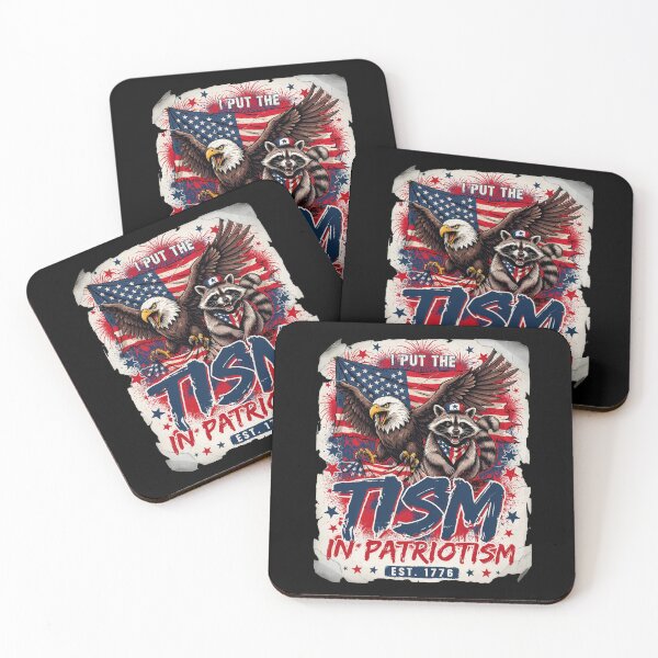 Item preview, I Put The Tism in Patriotism Athletic Eagle designed and sold by Naitsebas.