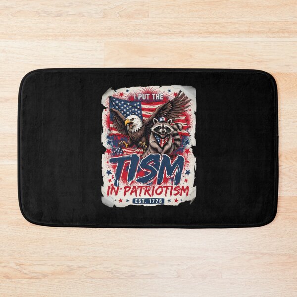 Item preview, I Put The Tism in Patriotism Athletic Eagle designed and sold by Naitsebas.