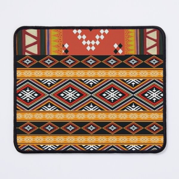 Item preview, Vibrant African Pattern Design | Colorful Tribal Geometric Print | Afro-Inspired Ethnic Art Description designed and sold by PureHopeStudio.