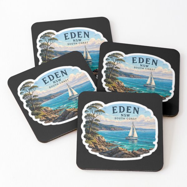 Item preview, Eden Nsw Australia and beauty Australian coast designed and sold by DamioPolArt.
