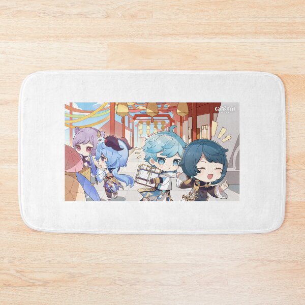 Item preview, Keqing, Ganyu, Chongyun and Xingqiu designed and sold by Lauwuuh.