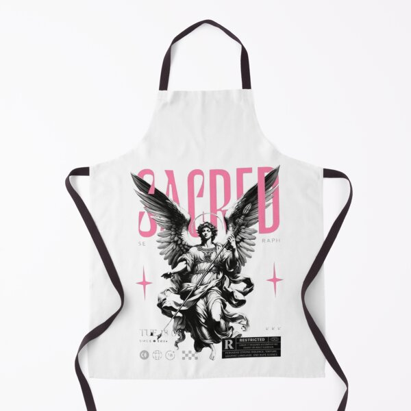 Item preview, Sacred Seraph Angel Minimalist Divine Line Art designed and sold by SarvynStudio.