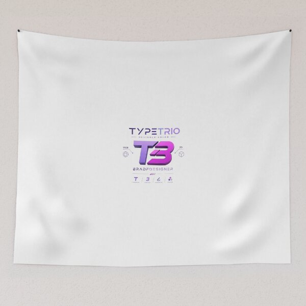 Item preview, TypeTrio T3 – Modern 3D Typography & Brand Identity Showcase designed and sold by Artisan Finds Online.