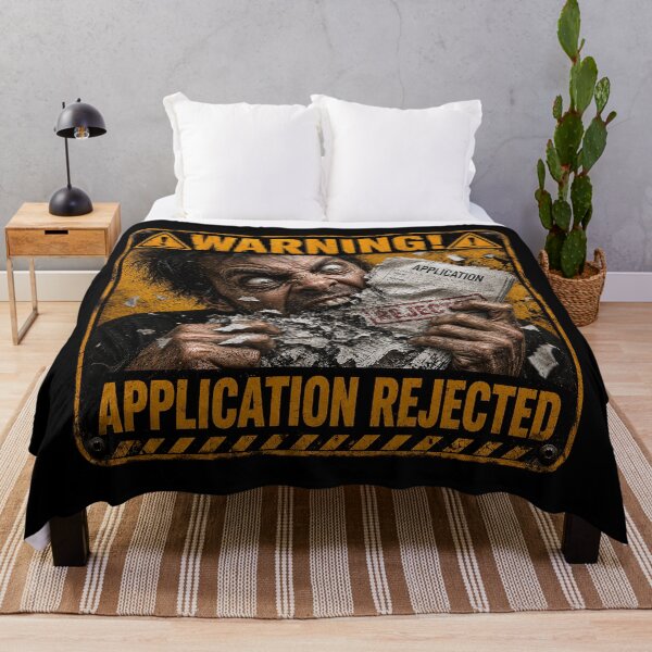 Item preview, SIGNS -  Warning! Application rejected designed and sold by MetusArt.