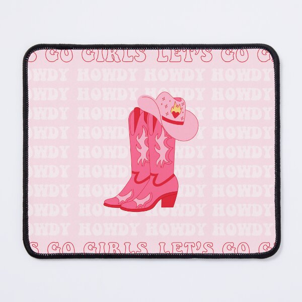 Item preview, Lets go girls. Vintage cowgirl boots and hat. designed and sold by CoCoArt-Ua.