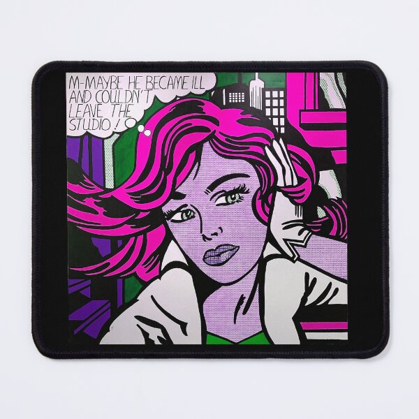 Item preview, Maybe - Roy Lichtenstein - pastel goth edit designed and sold by TrezeTreze.