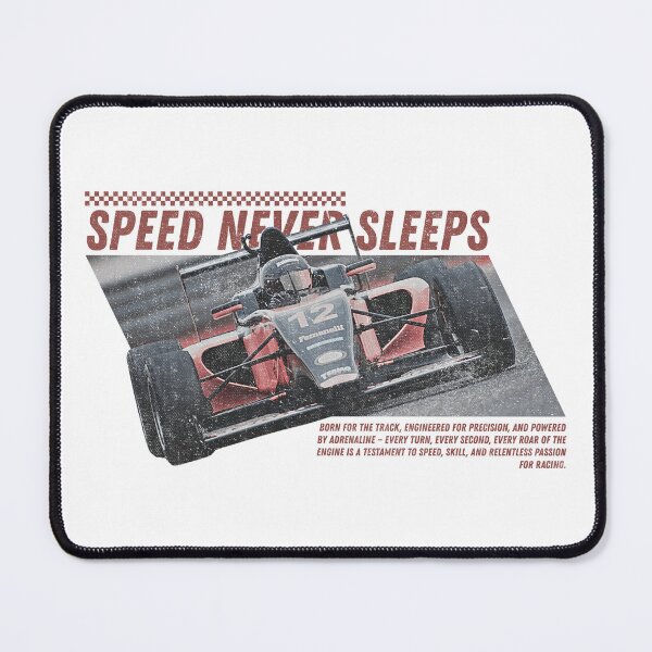 Item preview, SPEED NEVER SLEEPS designed and sold by PGAart.