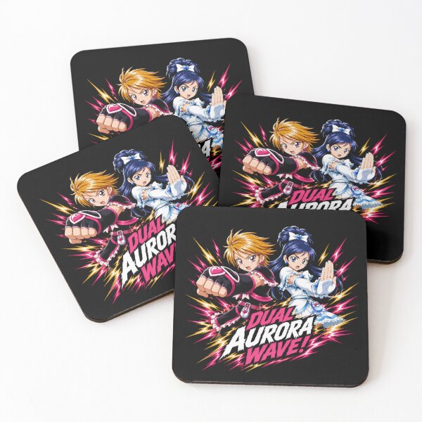 Item preview, Pretty Cure Black & Cure White Girl Acion Anime designed and sold by blindninja.