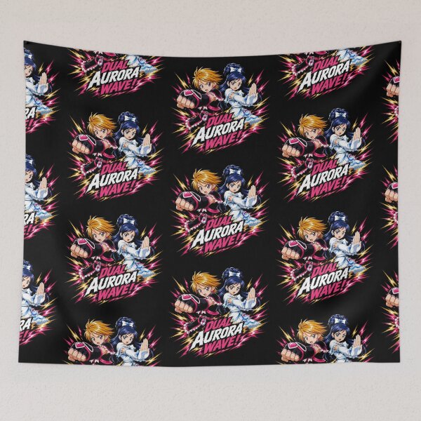 Item preview, Pretty Cure Black & Cure White Girl Acion Anime designed and sold by blindninja.