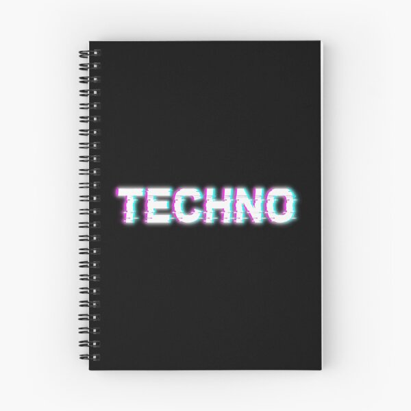 Item preview, Techno Neon Glitch Typography Underground Rave Aesthetic designed and sold by SPAZE-Typo.