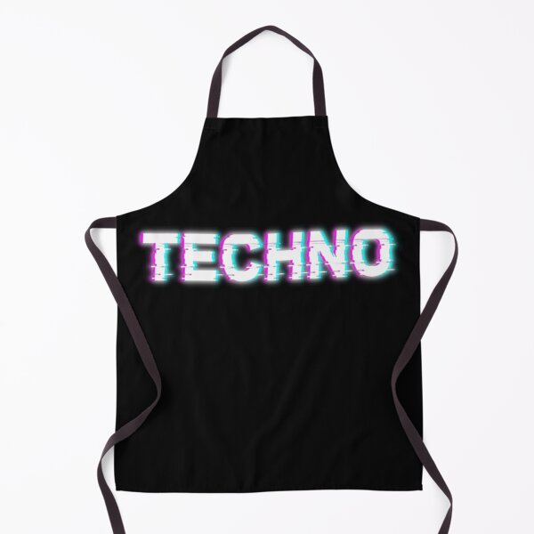 Item preview, Techno Neon Glitch Typography Underground Rave Aesthetic designed and sold by SPAZE-Typo.