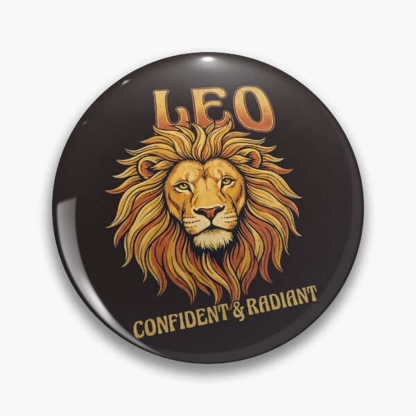 Item preview, Leo Zodiac Sign – Confident & Radiant Lion Daily Horoscopes Design | Astrology Lover Gift designed and sold by Bhaskar Digital Art.