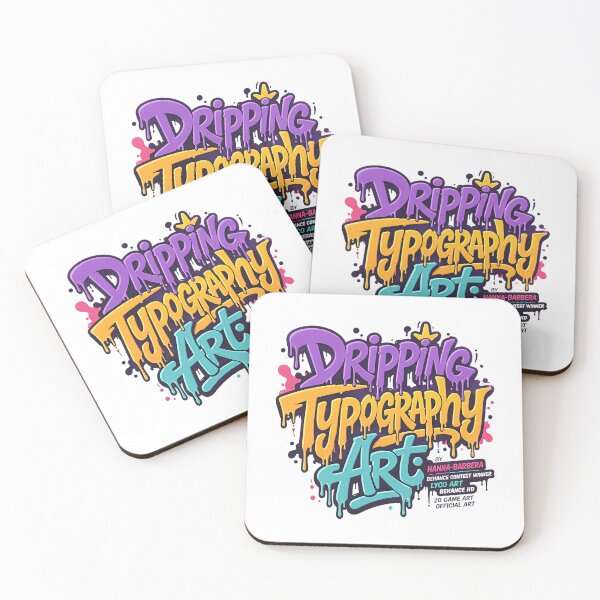 Item preview, Dripping Typography Art – Vibrant Graffiti Lettering Design designed and sold by Artisan Finds Online.