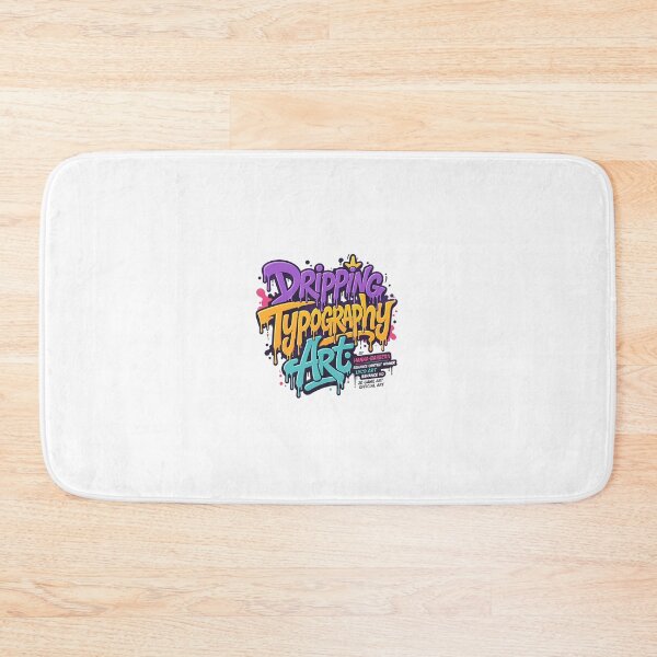 Item preview, Dripping Typography Art – Vibrant Graffiti Lettering Design designed and sold by Artisan Finds Online.