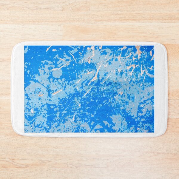 Item preview, Blue Peeling Paint Texture On Weathered Wall With Grunge Scratches And Abstract Patterns designed and sold by Nmallia.