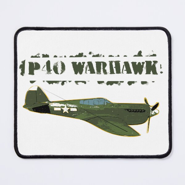 Item preview, P40 Warhawk US Airplane WWII designed and sold by Mark Malinowski.