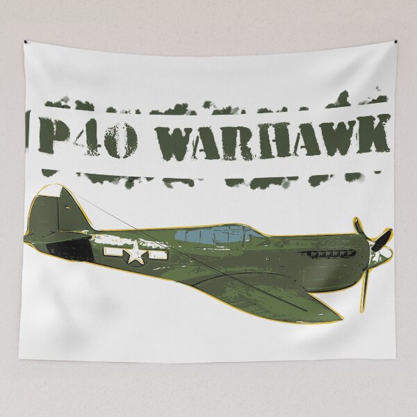 Item preview, P40 Warhawk US Airplane WWII designed and sold by Mark Malinowski.